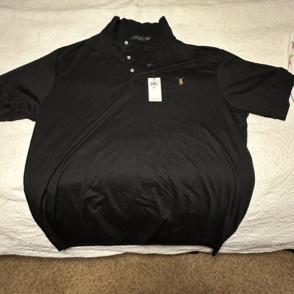Polo by Ralph Lauren Black Classic Polo Shirt
